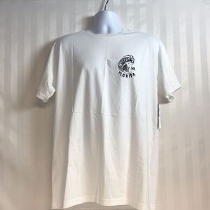 Quiksilver Tee Shirt White Men's‎ Size XL Short Sleeve